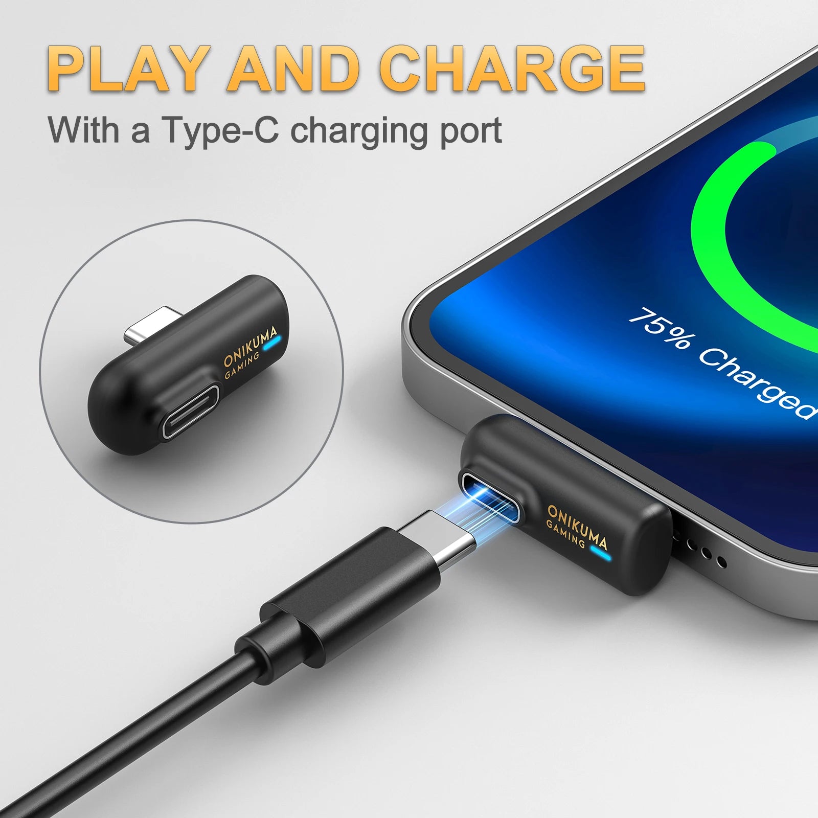 ONIKUMA NEW TX610 dual-mode gaming headphones with high-definition call sound quality and low latency for gaming