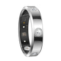Fashion Smart Ring Men Women, Heart Rate Blood Oxygen, Sleep Monitor, 5ATM Waterproof,Multi-sport Mode Smartring For Android iOS