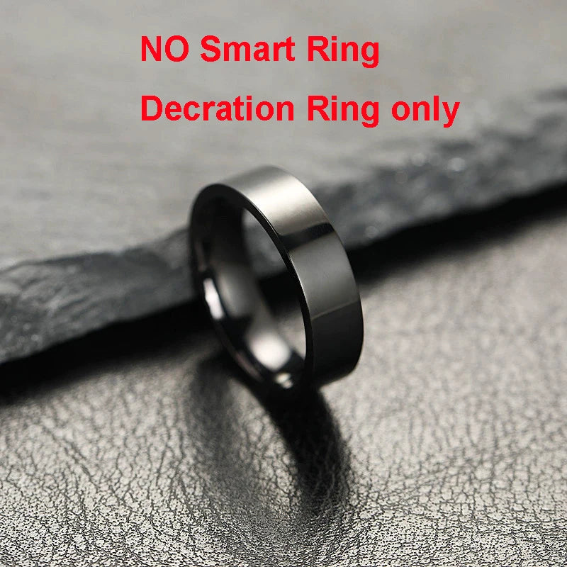 2025 Smart Ring Men Women LED Display Screen Heart Rate Blood Oxygen Monitor 5ATM Waterproof Multi Sports Mode Gifts For Andorid