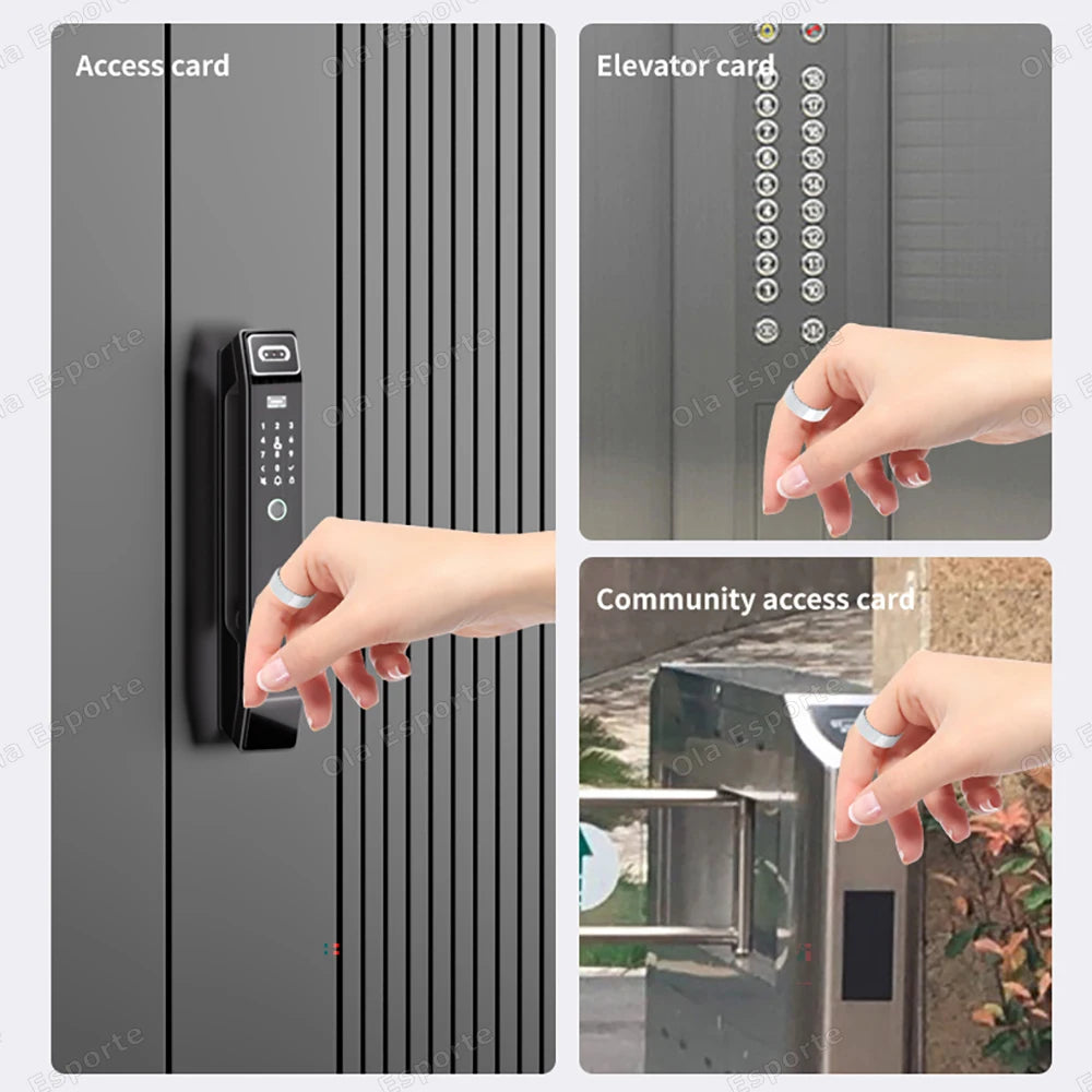 2025 New NFC Smart Ring Photo Control Health Monitior Smartring Men Women Bluetooth Call Rings Heart Rate Waterproof 5ATM Gift