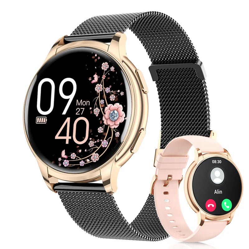 2025 NFC Smart watch function HD call 120+ Sport Mode for Xiaomi ios Gift for Women heart rate blood pressure smartwatch ladies