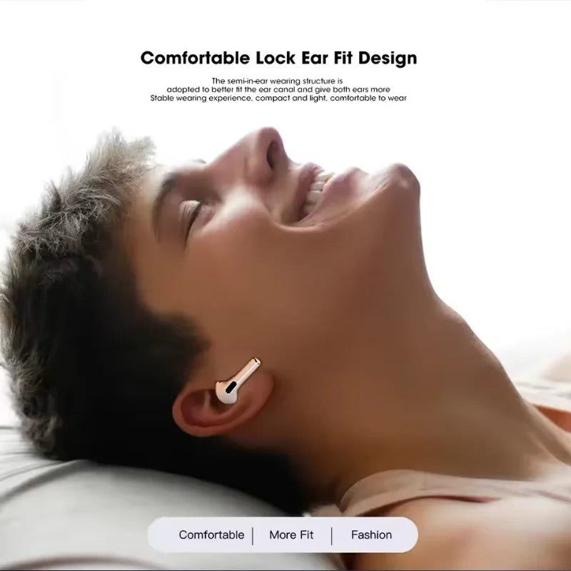 # i4 Wireless Bluetooth Earphone HiFi Stereo Headset Mic Noise Reduction Sports Earbuds For Xiaomi Lenovo iPhone Samsung Huawei