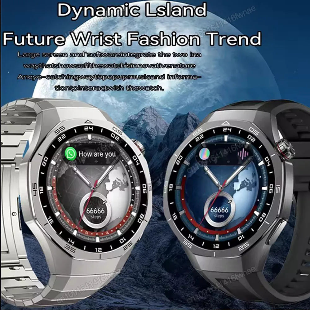 GT5 Pro Smart Watch GPS Sport Watch Men Women AMOLED Touch Screen Bluetooth Phone Calls Smartwatch Fitness Waterproof WristWatch