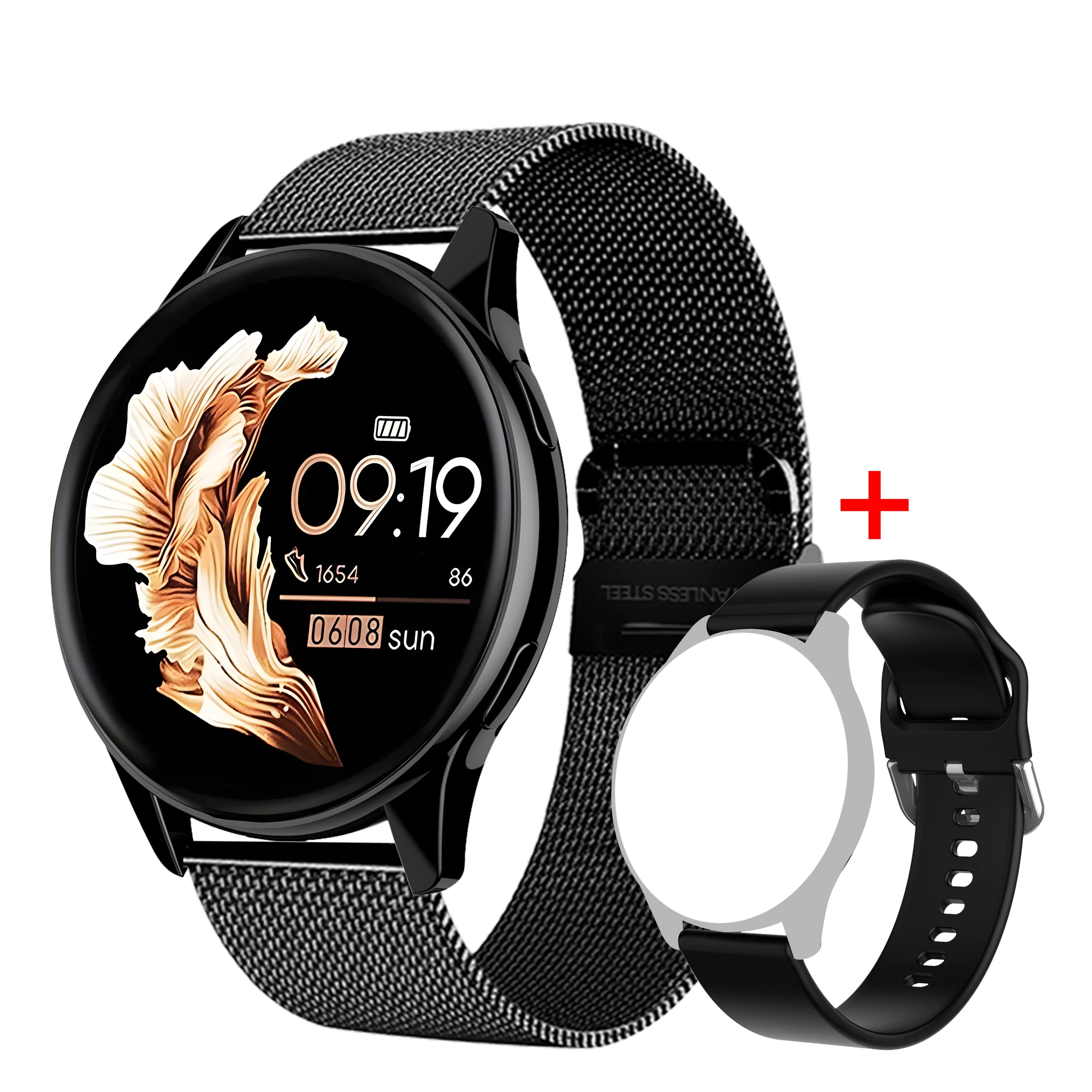 SIMSONLAB Smartwatch For Huawei Phone Bluetooth Call/Dial Remote camera Heart Rate Sport Fitness Tracker Men Women Android IOS