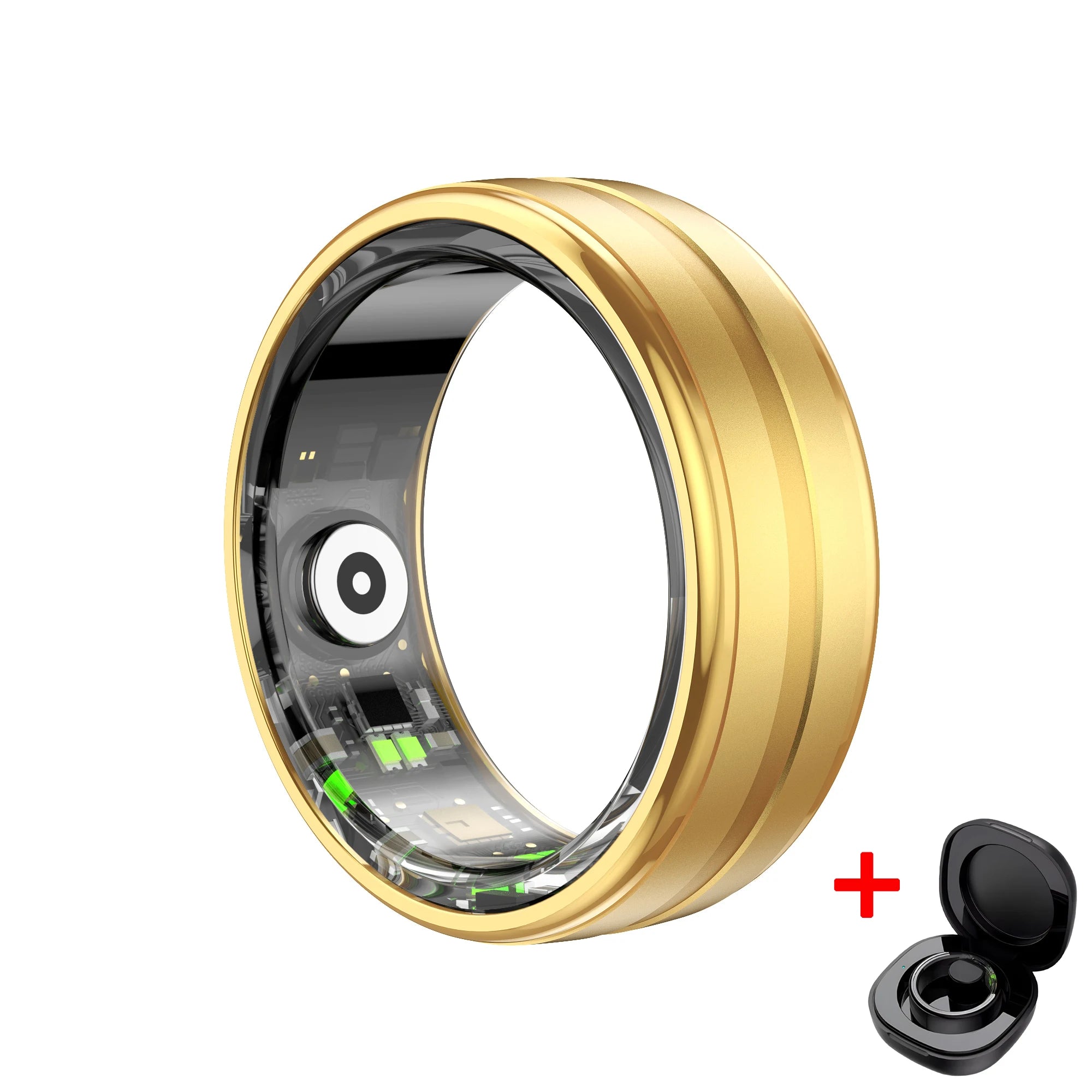 New R06 Smart Ring 2025 Blood Oxygen Heart Rate Sleep Monitor rings IP68 & 5ATM Waterproof Multi-sport Mode Smartring Man Women