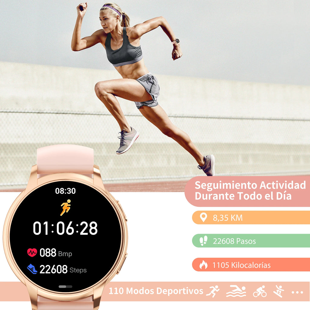 2025 NFC Smart watch function HD call 120+ Sport Mode for Xiaomi ios Gift for Women heart rate blood pressure smartwatch ladies