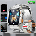 New 100Mah Sports Smart Watch GPS AMOLED Heart Rate Monitoring LED Flashlight NFC Bluetooth Call 3ATM Waterproof watch men women