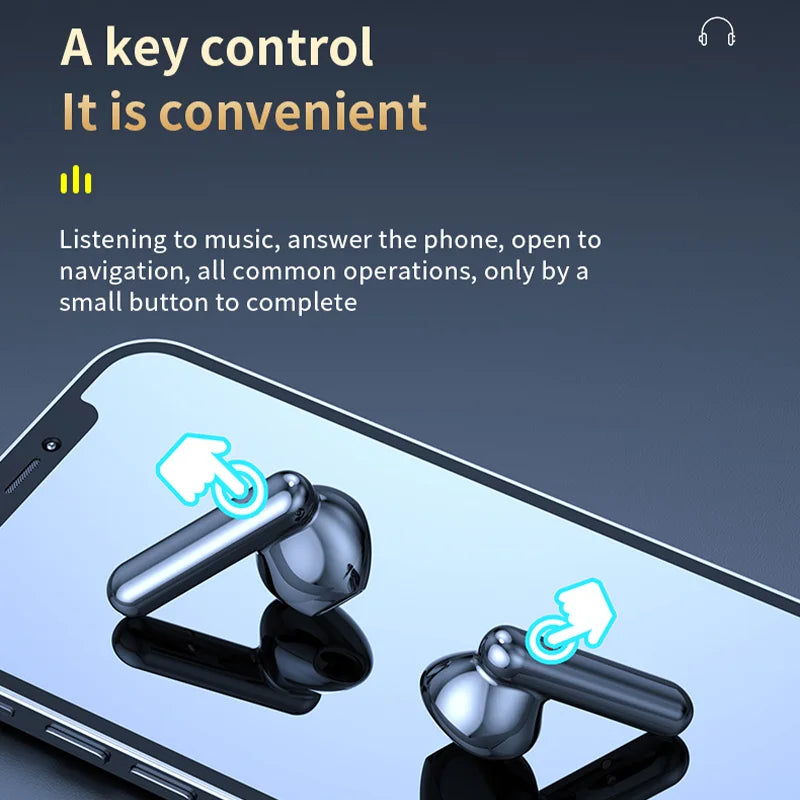 K40 Wireless Bluetooth Tws Digital Display Low Latency Stereo In Ear Bluetooth Earphones For Entertainment Games