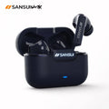 Sansui ANC Bluetooth TWS Earbuds -52dB Active Noise Cancelling Bluetooth 5.4 Headphone Ture Wireless Earphones 6 Mic HD Calls