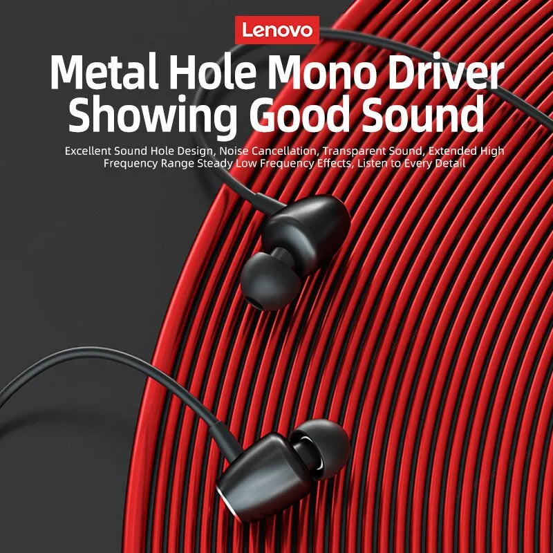 Original Lenovo HE05X Bluetooth Neckband Earphones Wireless Earbuds Magnetic Neckband Earbuds Waterproof Sport Headset with Mic