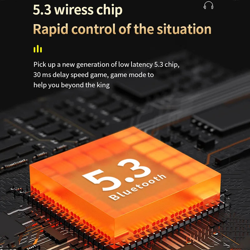 K40 Wireless Bluetooth Tws Digital Display Low Latency Stereo In Ear Bluetooth Earphones For Entertainment Games