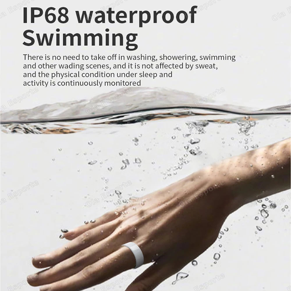 2025 New NFC Smart Ring Photo Control Health Monitior Smartring Men Women Bluetooth Call Rings Heart Rate Waterproof 5ATM Gift