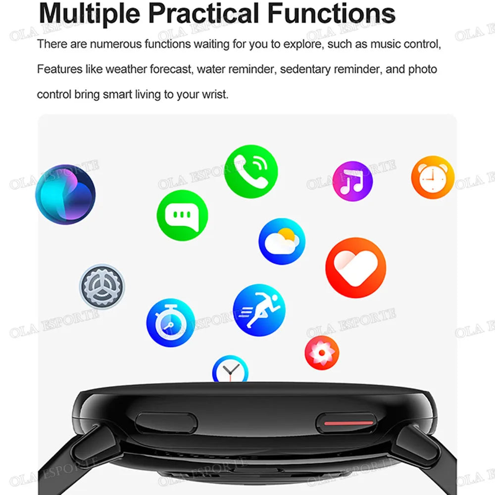 For Amazfit Active 2 GPS Smart Watch Men Women Ai GPT Amoled Waterproof Sport  SmartWatch Compass NFC BT Call Watches for