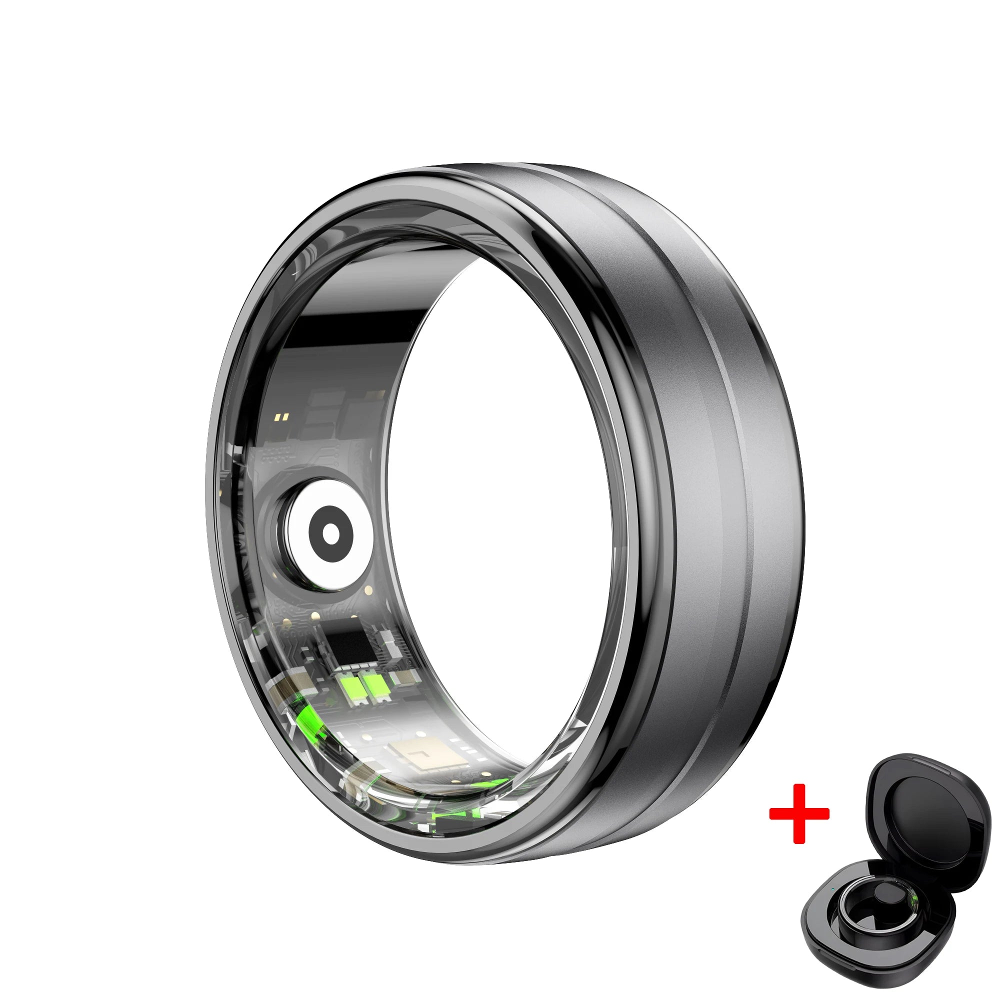 New R06 Smart Ring 2025 Blood Oxygen Heart Rate Sleep Monitor rings IP68 & 5ATM Waterproof Multi-sport Mode Smartring Man Women