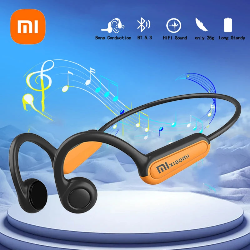 Xiaomi Wireless Bone Conduction Earphones Bluetooth 5.3 Sports Headphones Ear Hook Waterproof Headset for Running Driving Buds