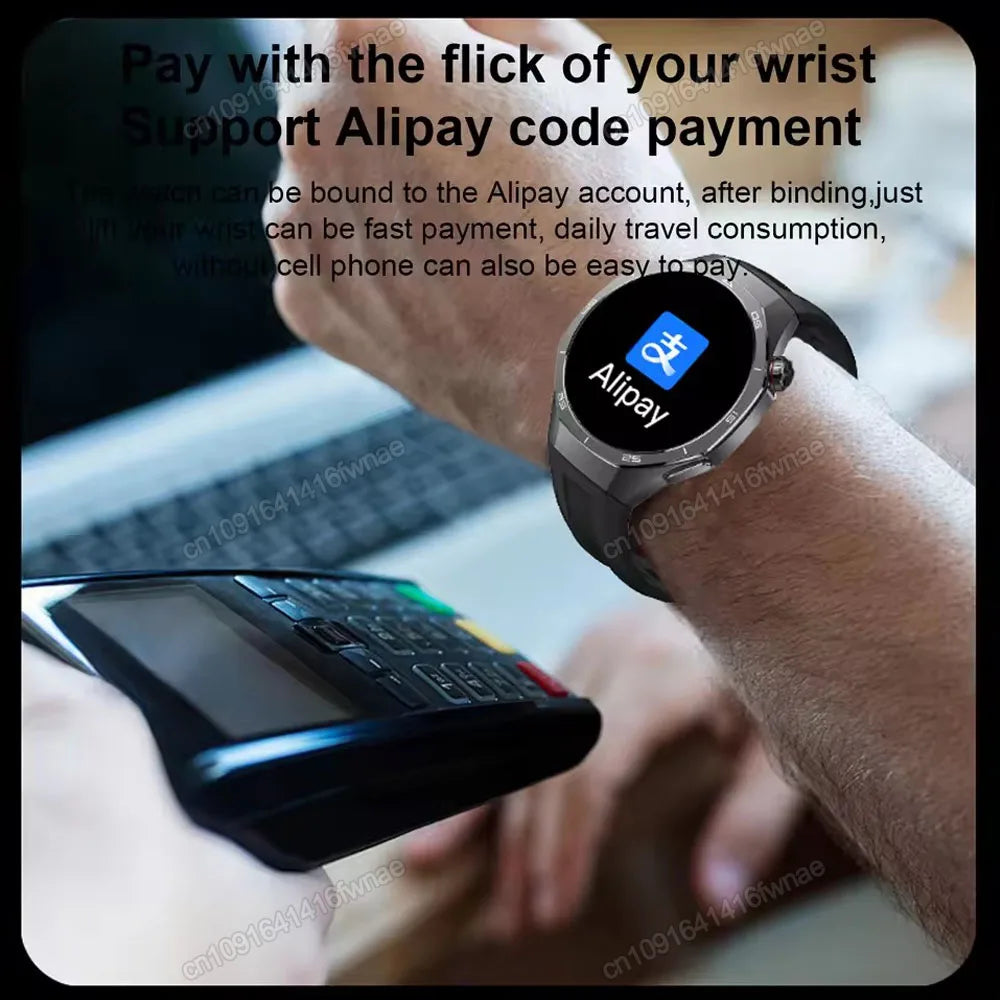 GT5 Pro Smart Watch GPS Sport Watch Men Women AMOLED Touch Screen Bluetooth Phone Calls Smartwatch Fitness Waterproof WristWatch